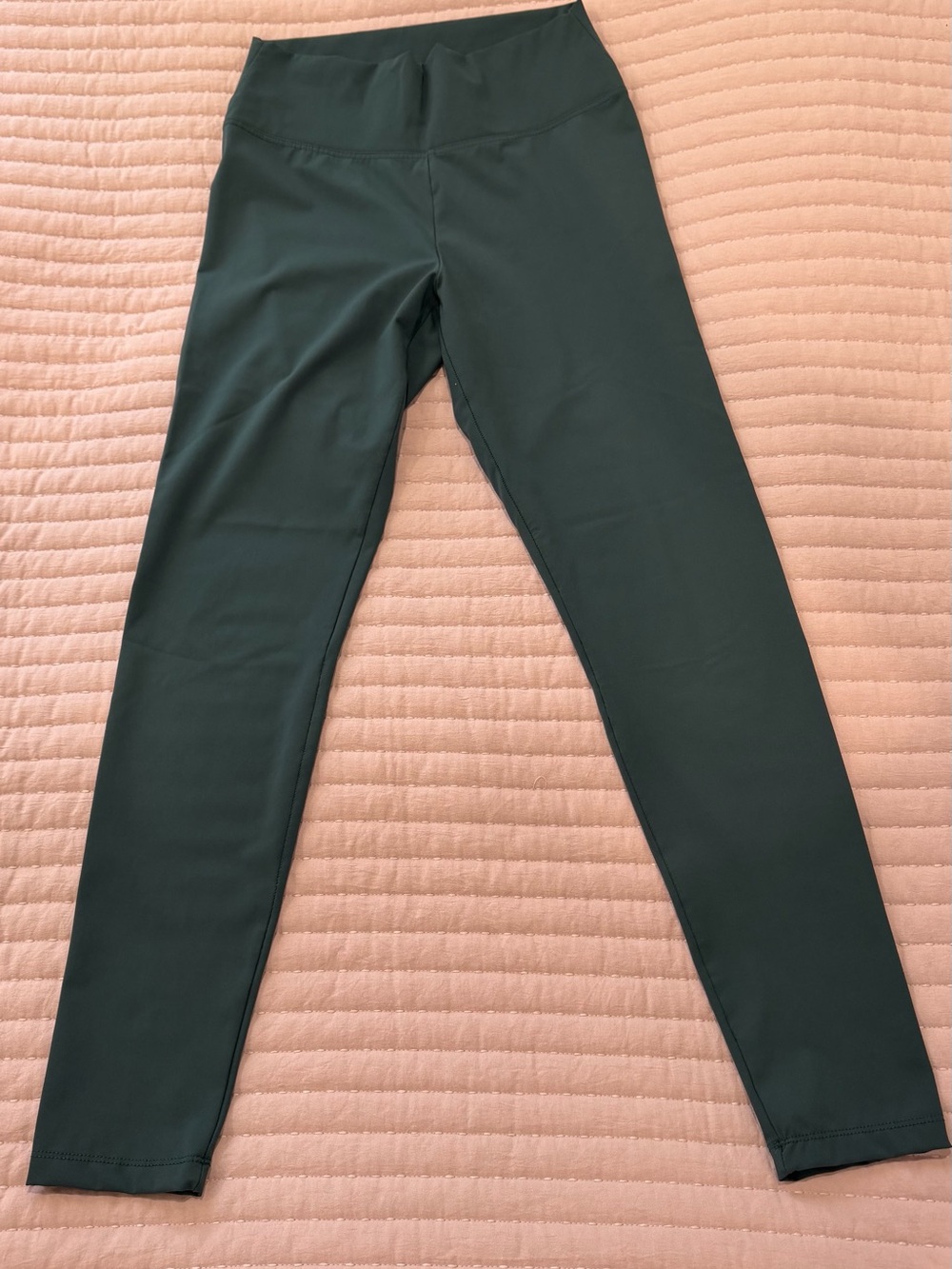 CALZEDONIA High-Rise Leggings in Deep Green